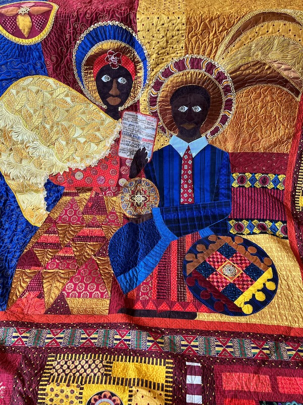 Waddie Welcome and the Beloved Community Quilt by Beth Mount