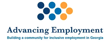Advancing Employment logo, building a community for inclusive employment in Georgia